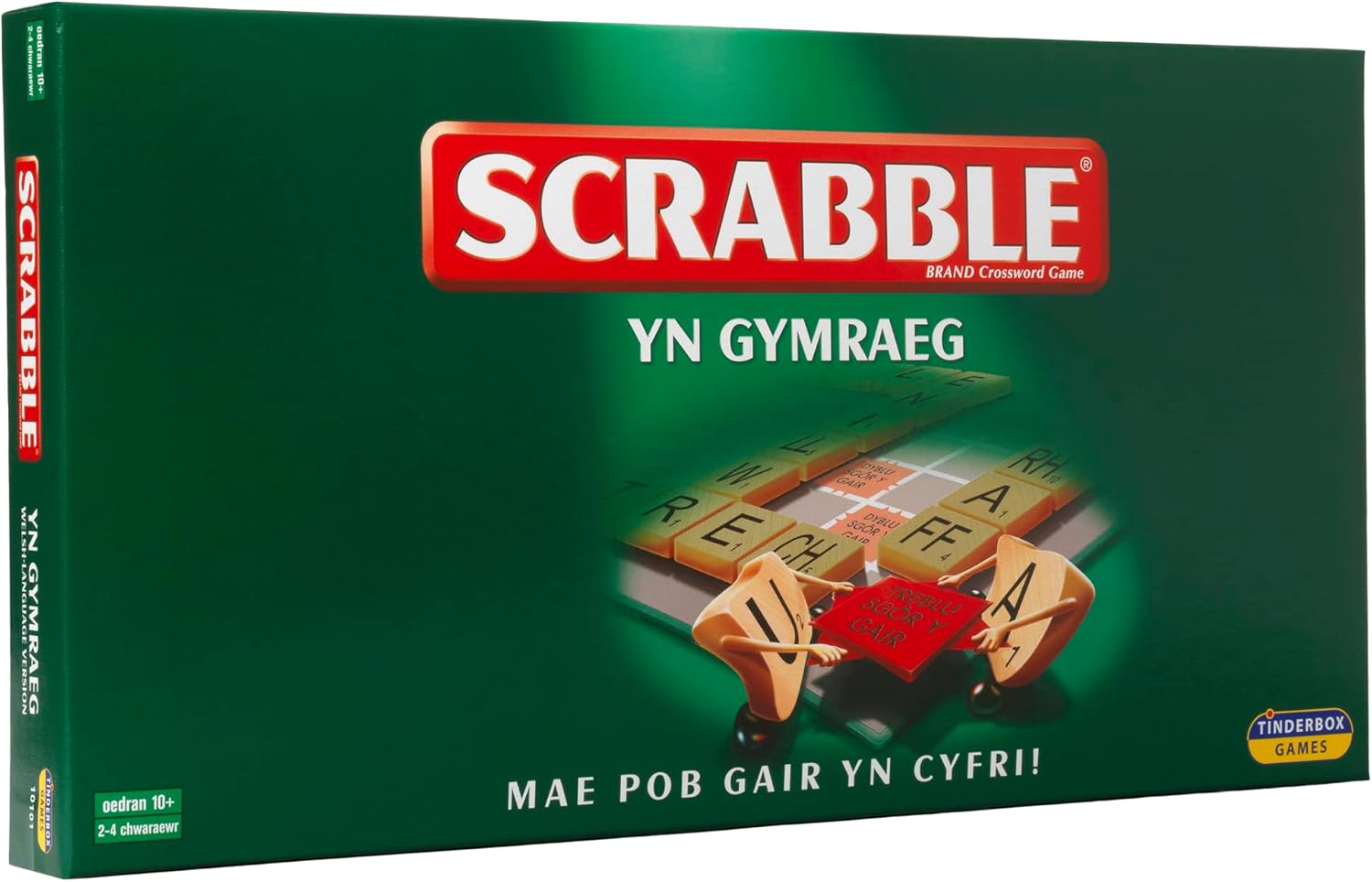 Gêm - Scrabble yn Gymraeg