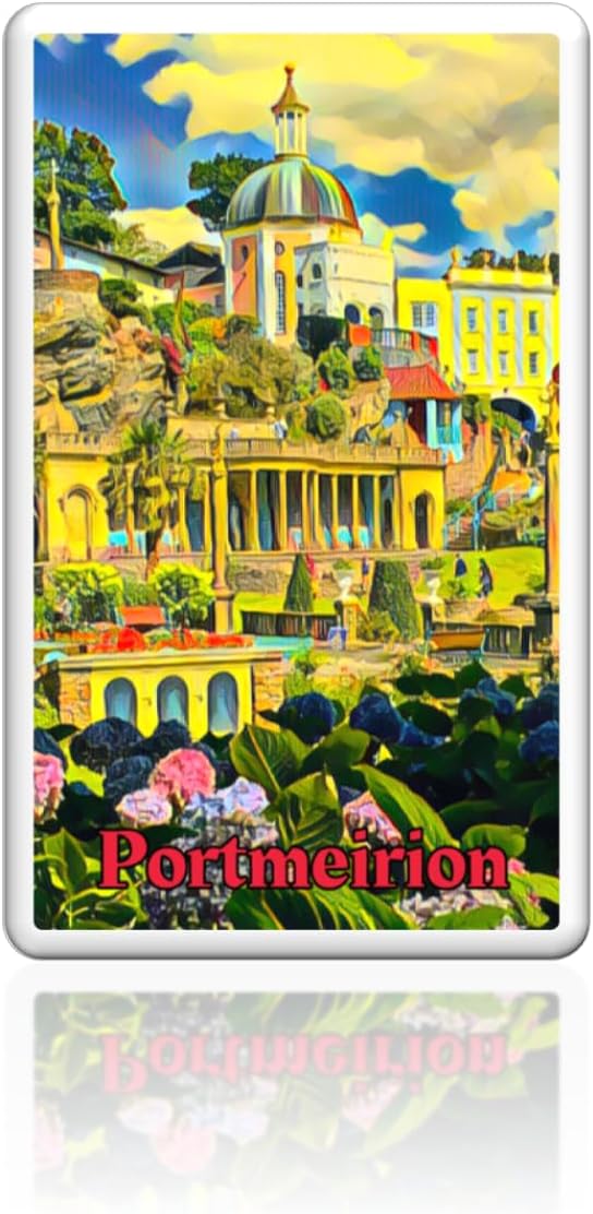 Welsh Fridge Magnet - Portmeirion