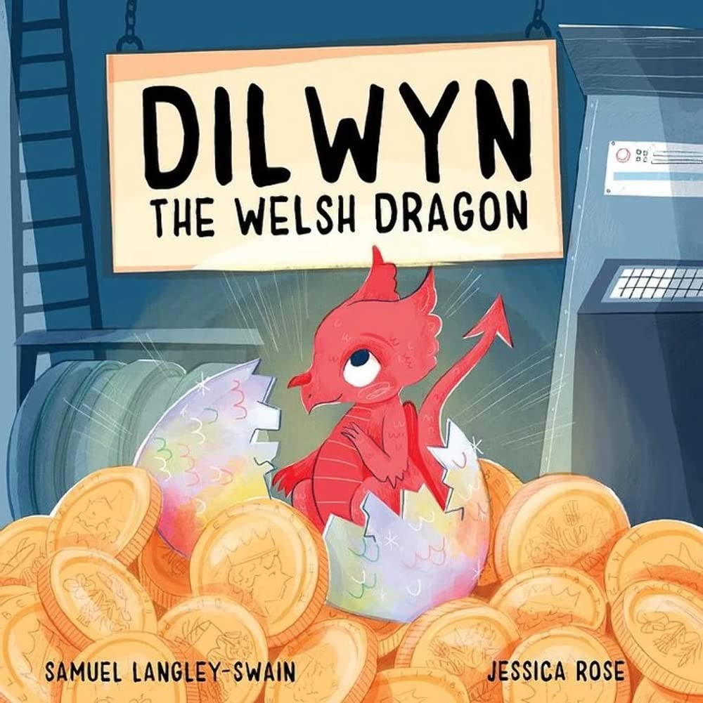 Llyfr - Dilwyn y Ddraig Goch - Clawr Meddal