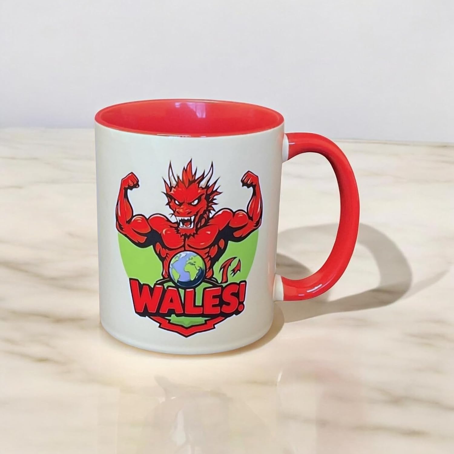 Dragon Strength - Wales Rugby Nations Mug