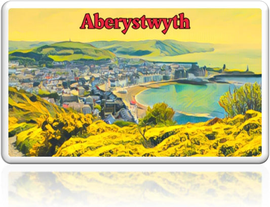 Welsh Fridge Magnet - Aberystwyth