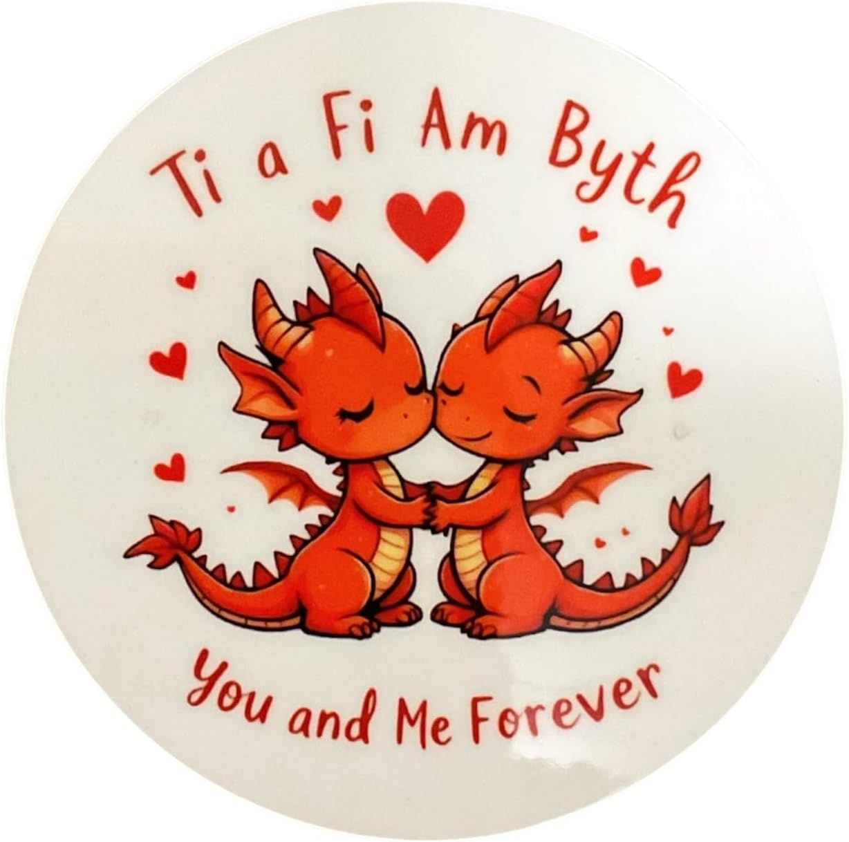 You and Me Forever - Ti a Fi Am Byth Coaster