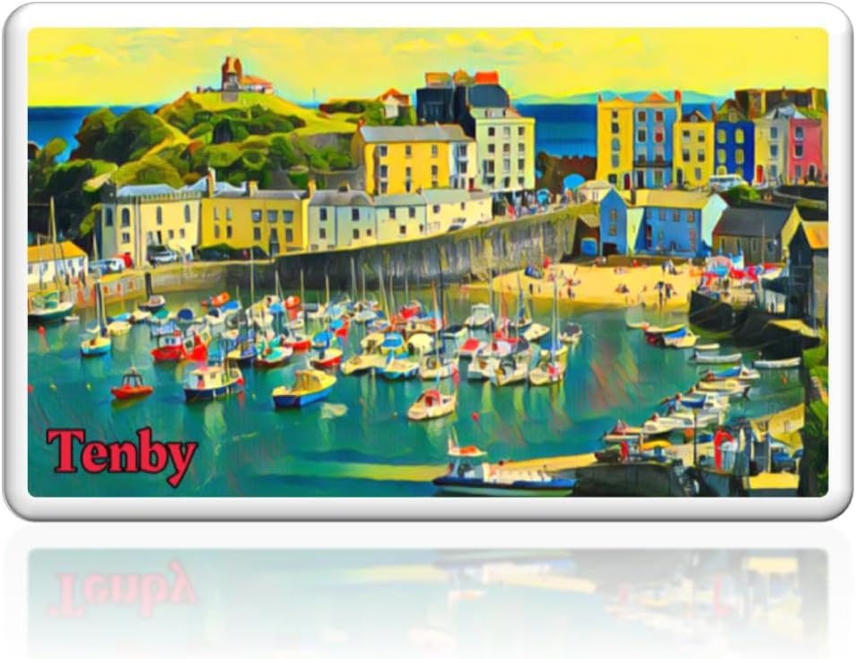 Welsh Fridge Magnet - Tenby