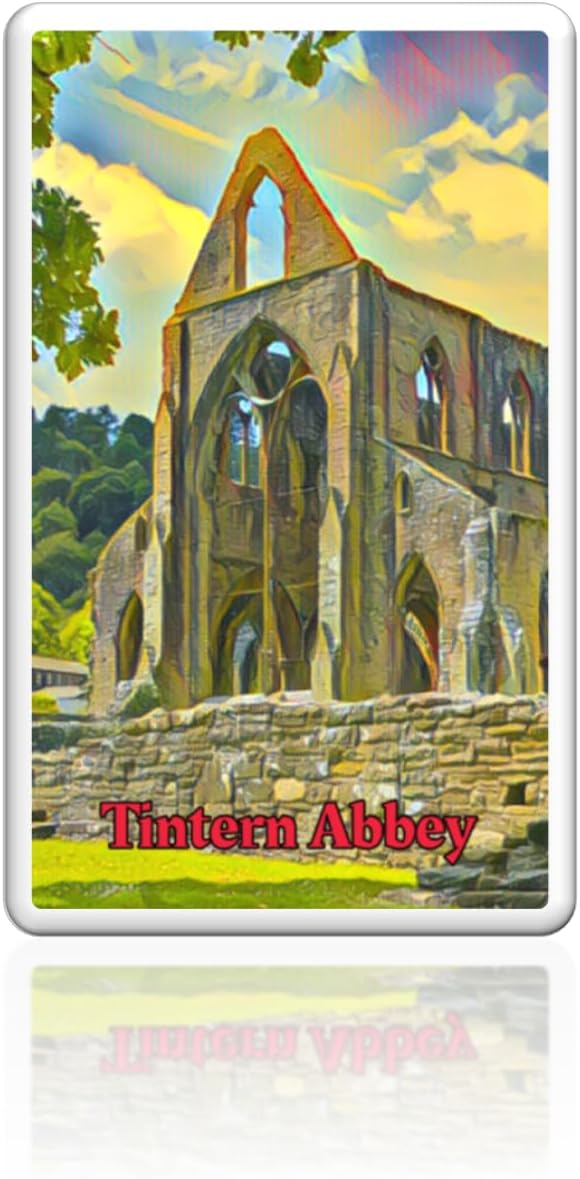 Welsh Fridge Magnet - Tintern Abbey