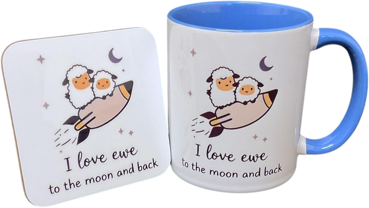 I Love Ewe To The Moon And Back - Rocket Gift Set