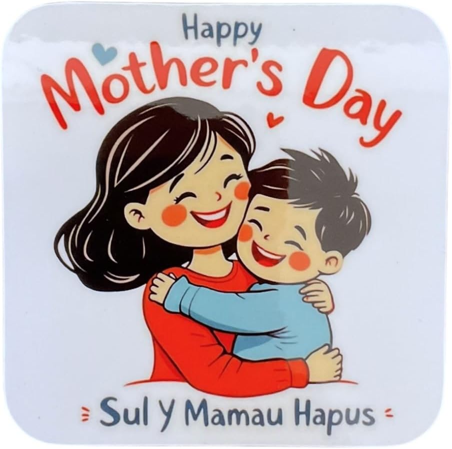 Happy Mother's Day - Mum and Son Coaster