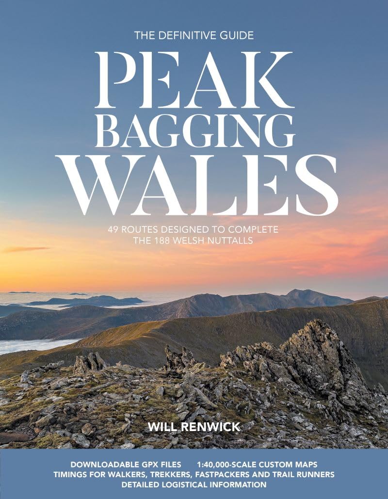 Book - Peak Bagging: Wales - 49 routes designed to complete the 188 Welsh Nuttalls - Paperback