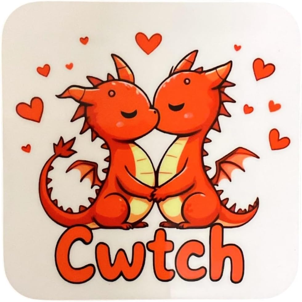 Cwtch - Sweet Couple Coaster