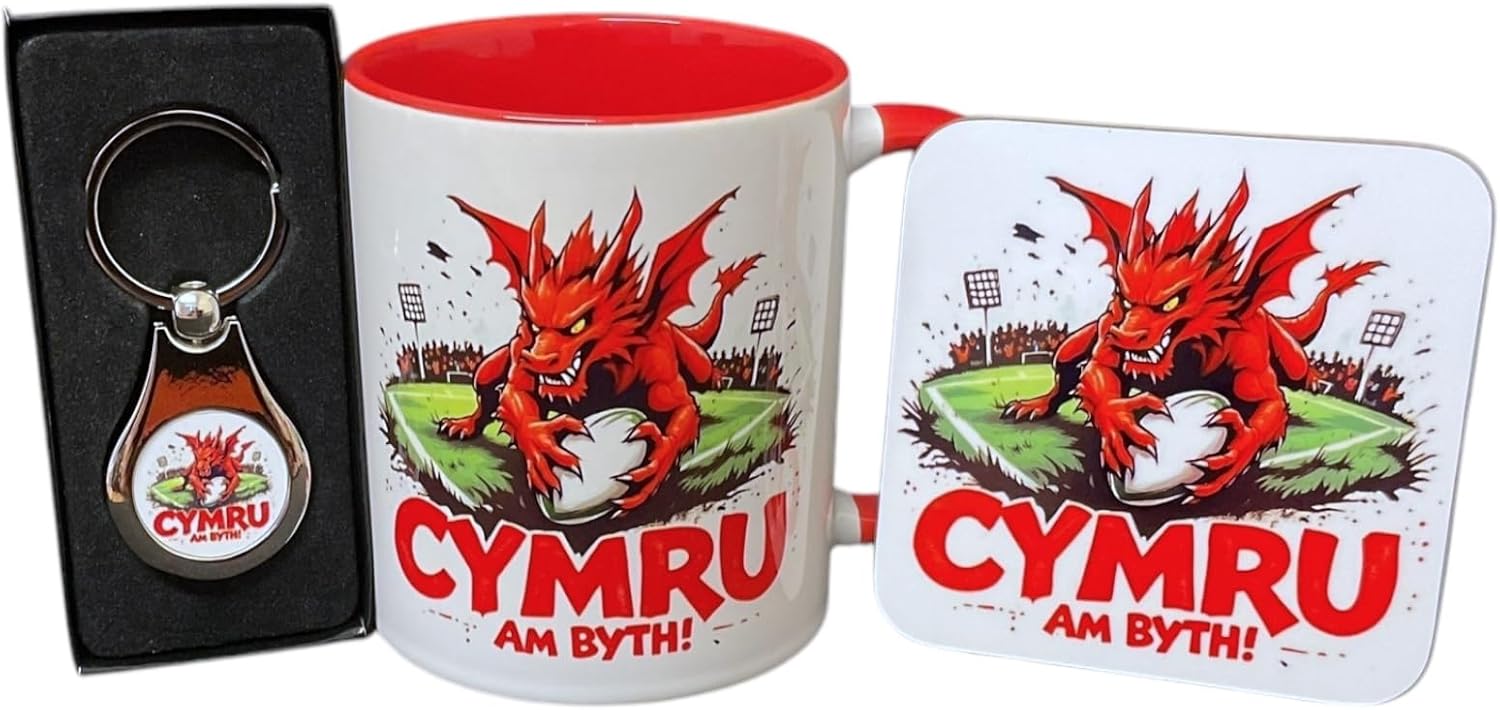 Cymru Am Byth! - Rugby Nations Gift Set