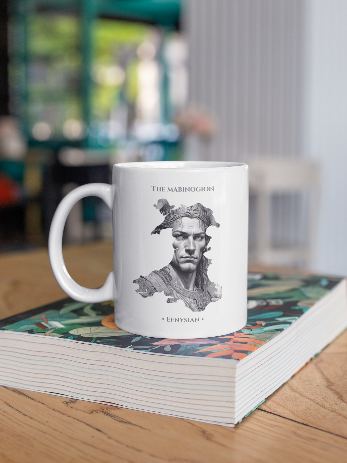 The Mabinogion Efnysian Mug