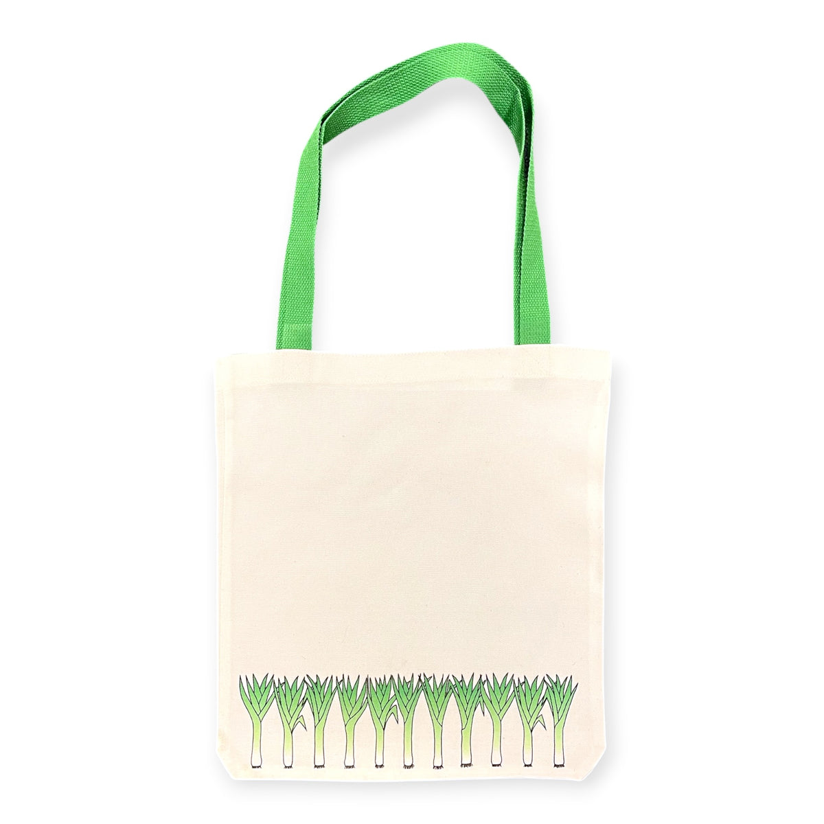 Welsh Leek Tote Bag - National Symbol of Wales Design Shopping Bag and Gift