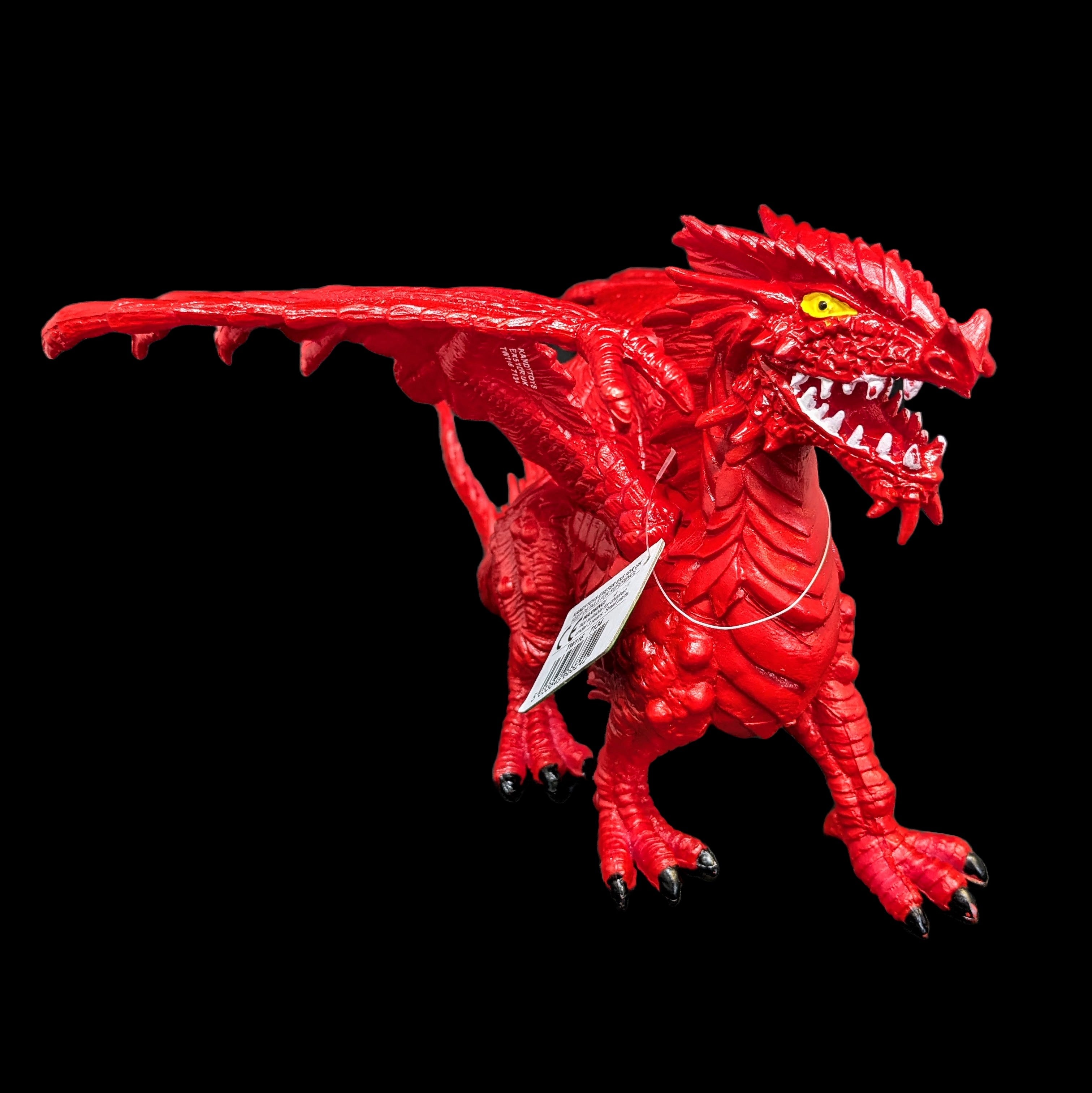 Toy Welsh Dragon Plastic Figure