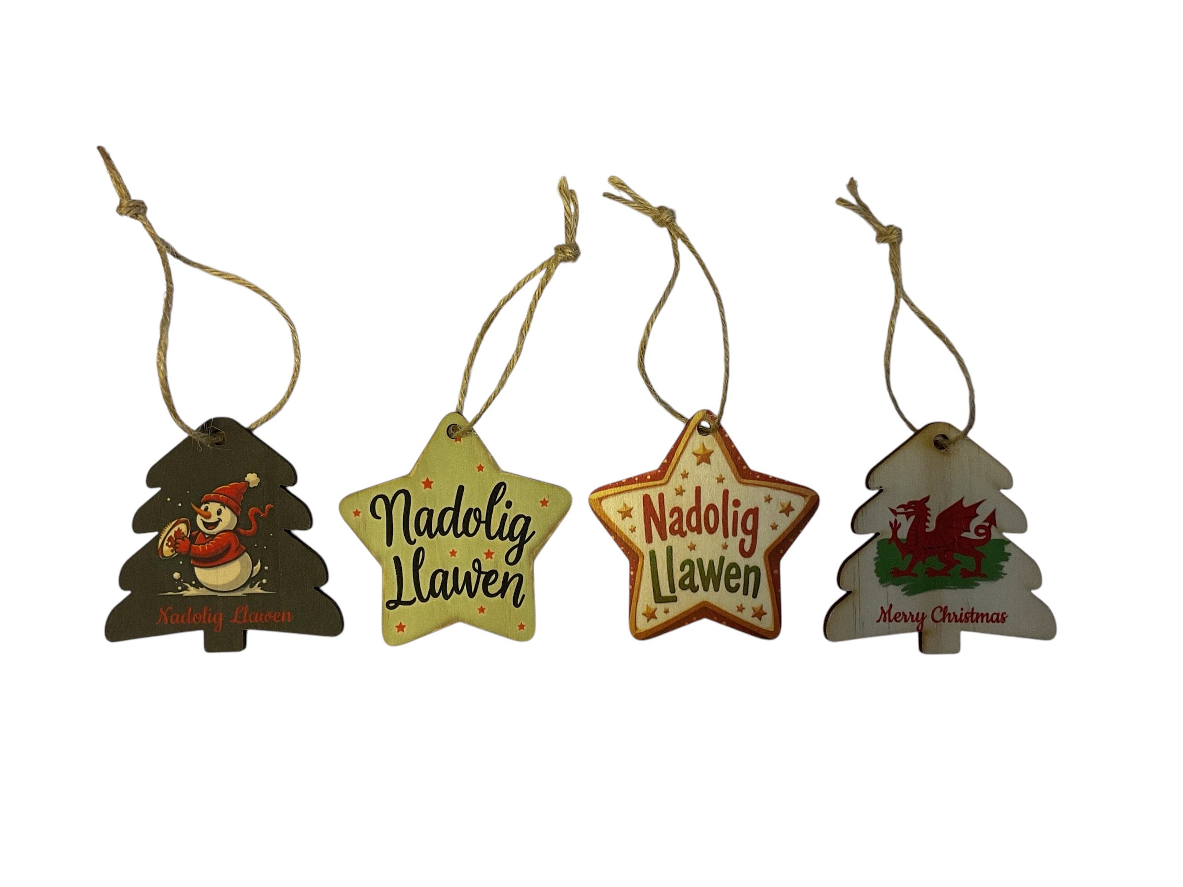 Christmas decorations - Set of Four - Gift set 2