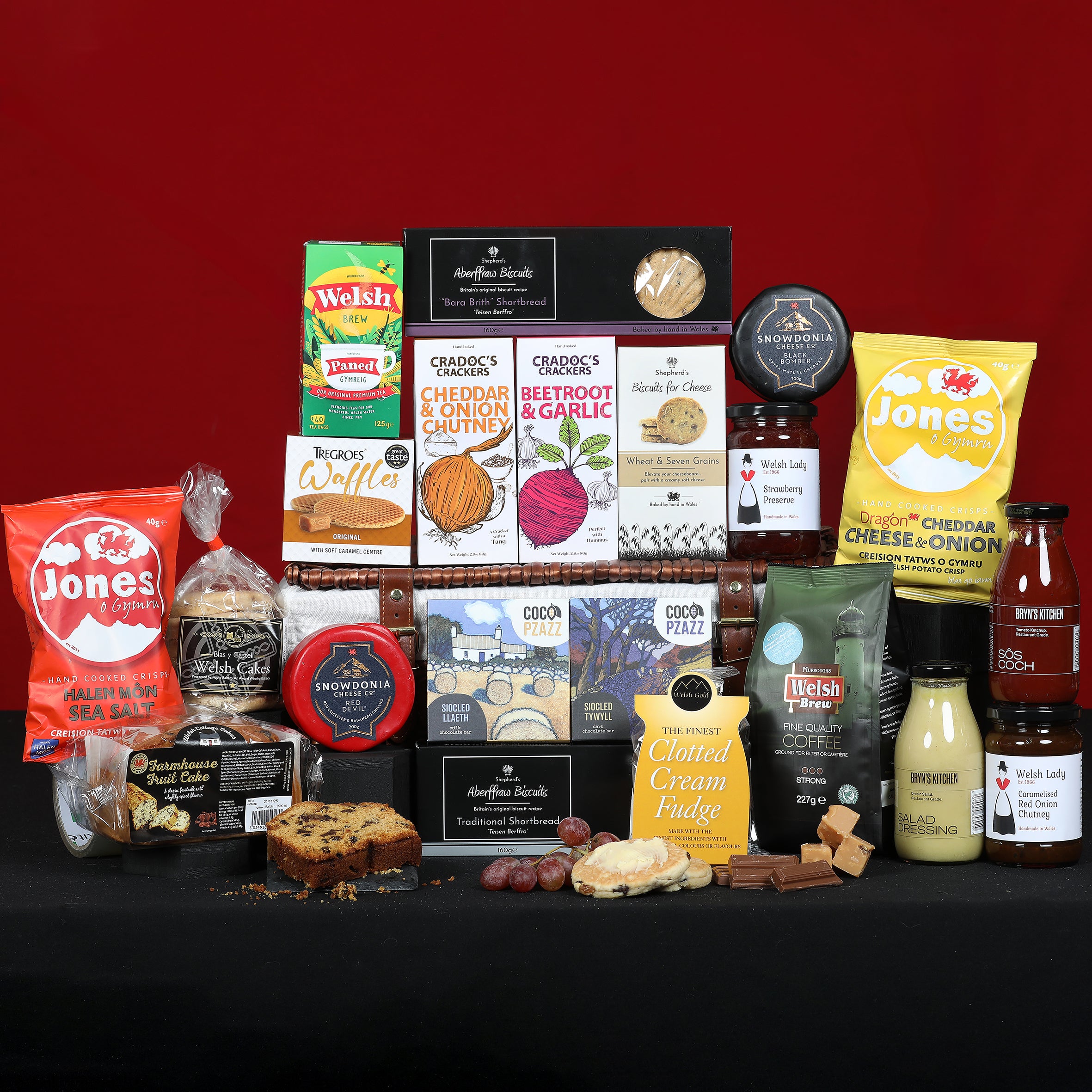 Welsh Hamper - The Cymru Feast Of Food Hamper Food & Drink Gift Set