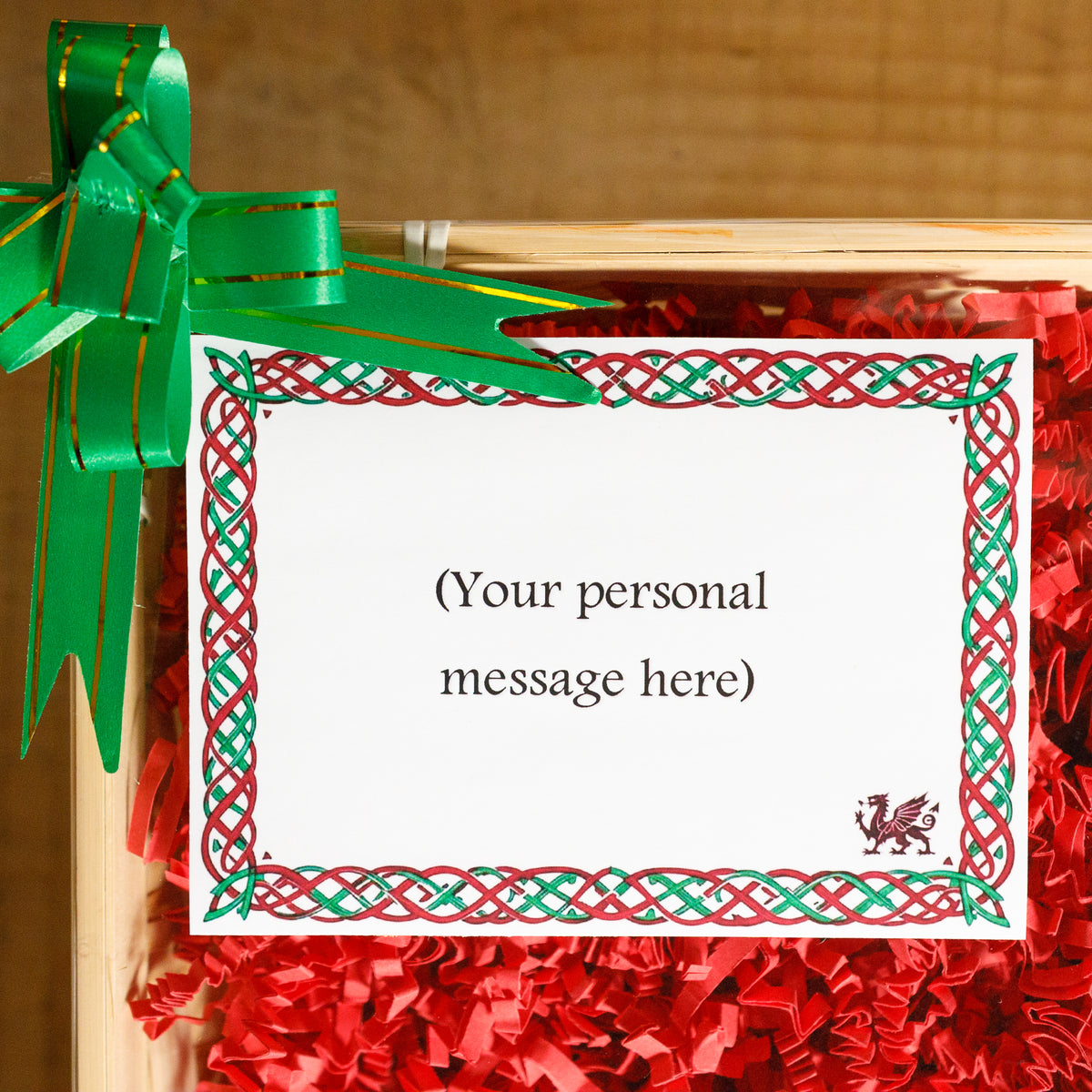 Hamper Gymreig - Set Rhodd Bwyd a Diod Hamper Te a Chacennau Cri Cymreig