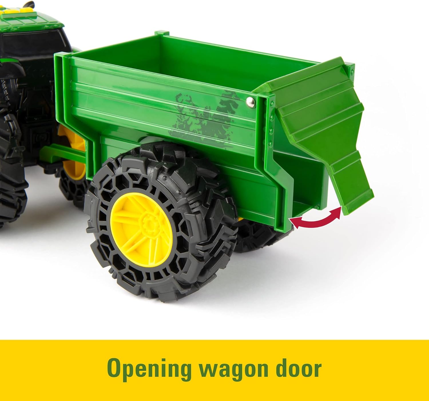John Deere Kids Lights & Sounds Tractor with Wagon
