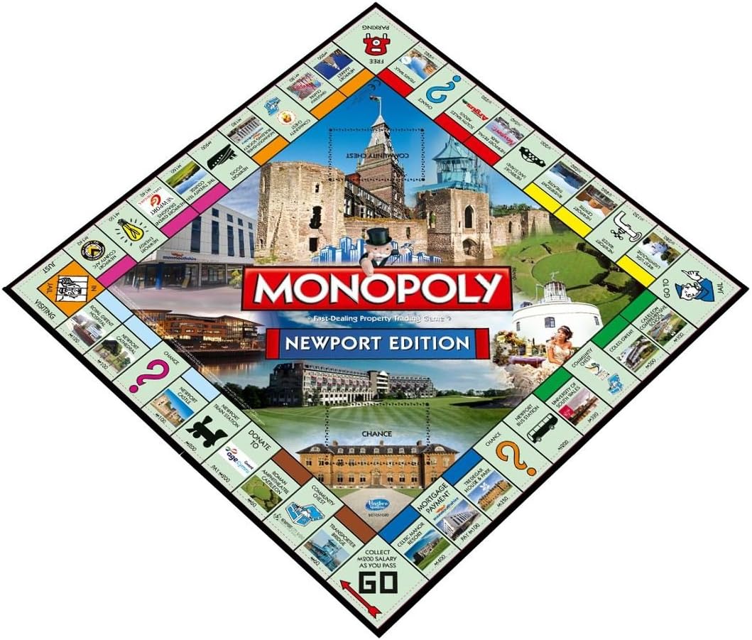 Game - Monopoly - Newport Edition