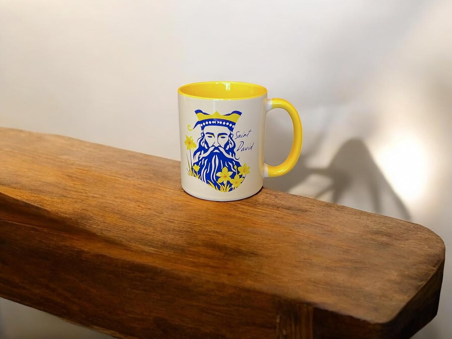 Saint David - Wales In Blue - Mug