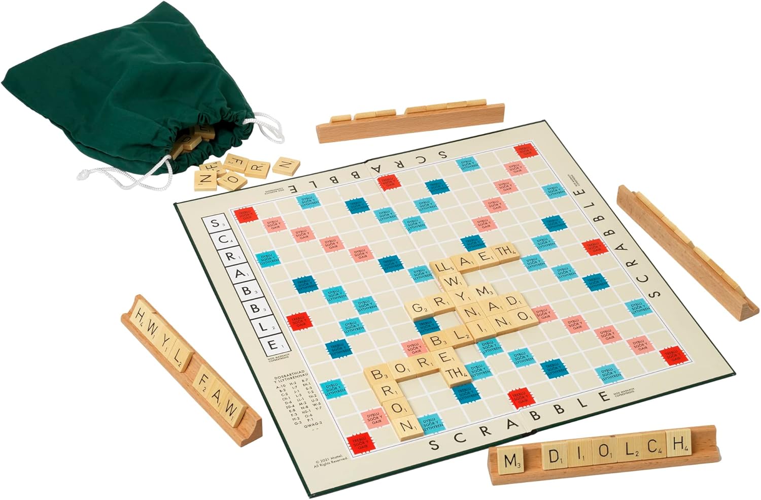 Game - Scrabble yn Gymraeg