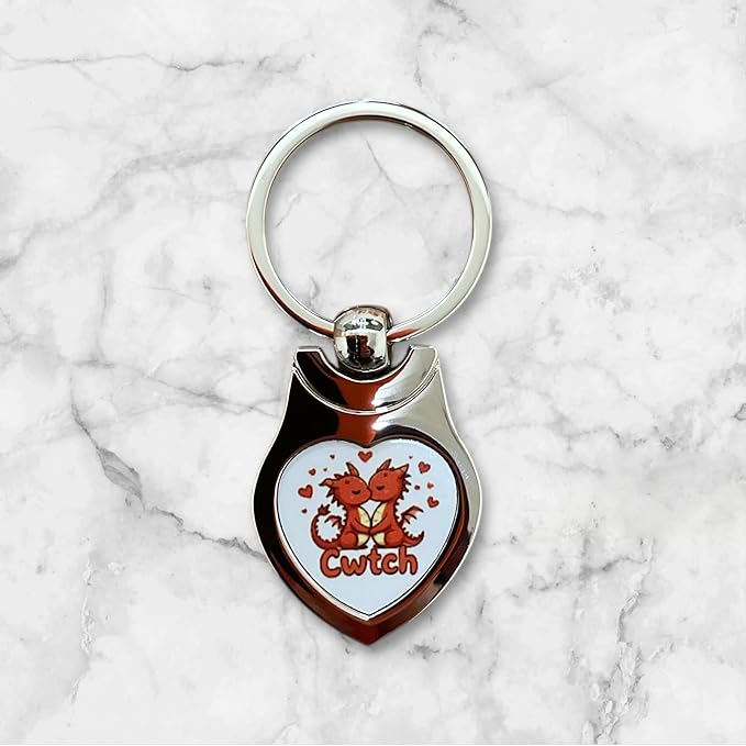 Cwtch - Sweet Couple Keyring