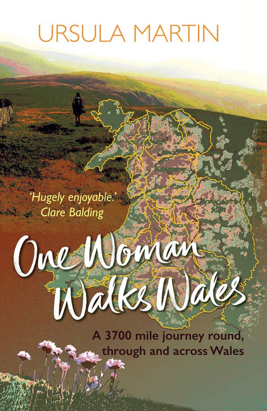 Book - One Woman Walks Wales - Paperback