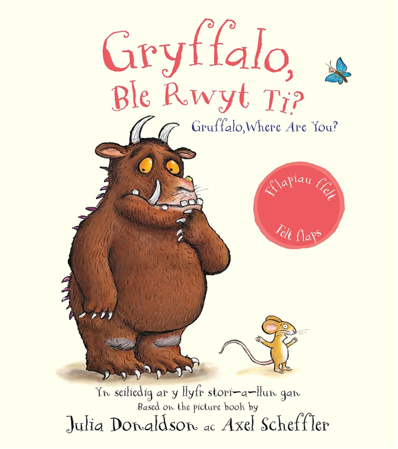 Book - Gryffalo, Ble Rwyt Ti? / Grufflalo, Where Are You? - Hardback