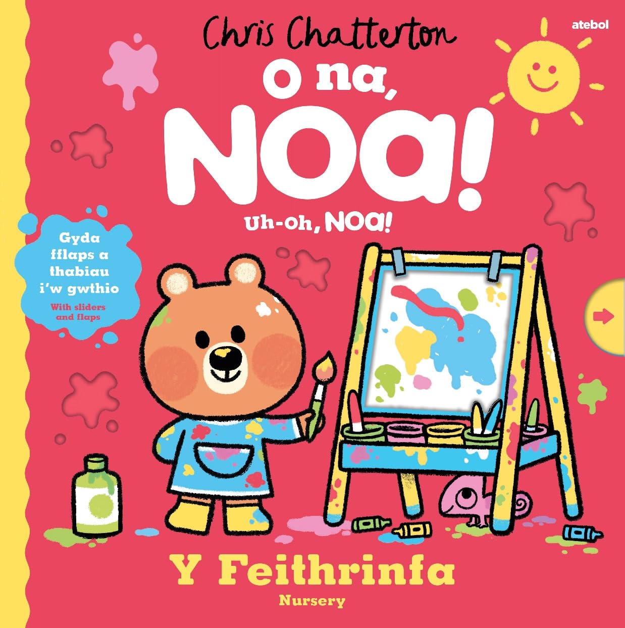 Book - O Na, Noa: Y Feithrinfa / Uh-Oh, Noa: Nursery - Board Book