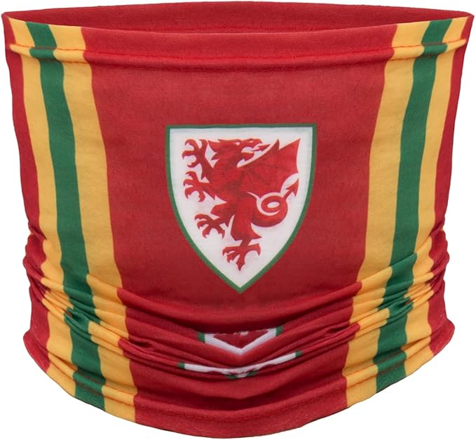 Wales FA Snood Retro Bar Official FAW Football Gift