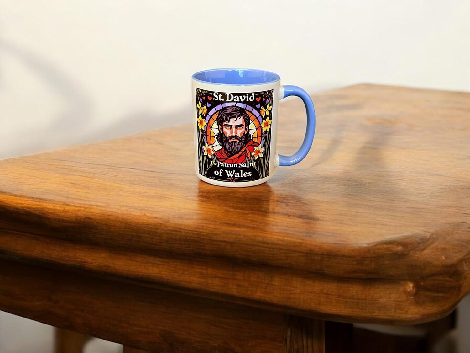 Saint David - Patron Saint Of Wales - Portrait Mug