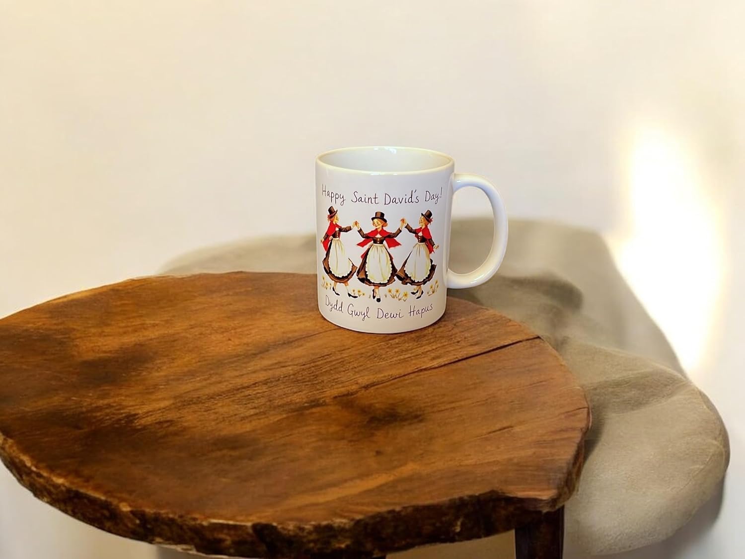 Saint David's Day - Three Welsh Ladies Dance Mug