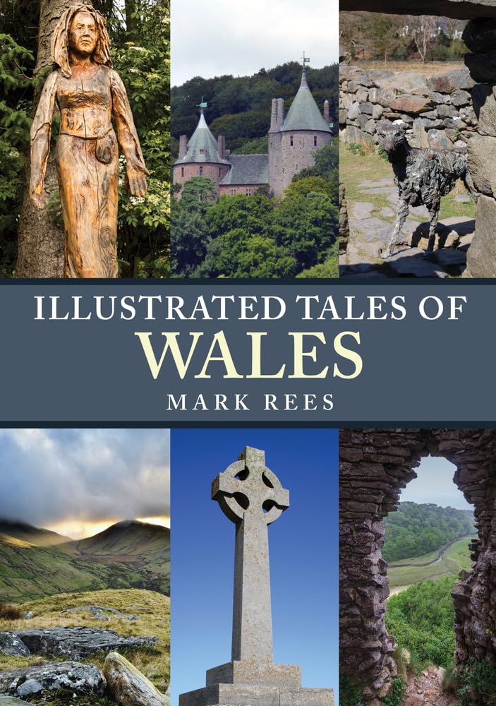 Llyfr - Illustrated Tales of Wales - Clawr Meddal