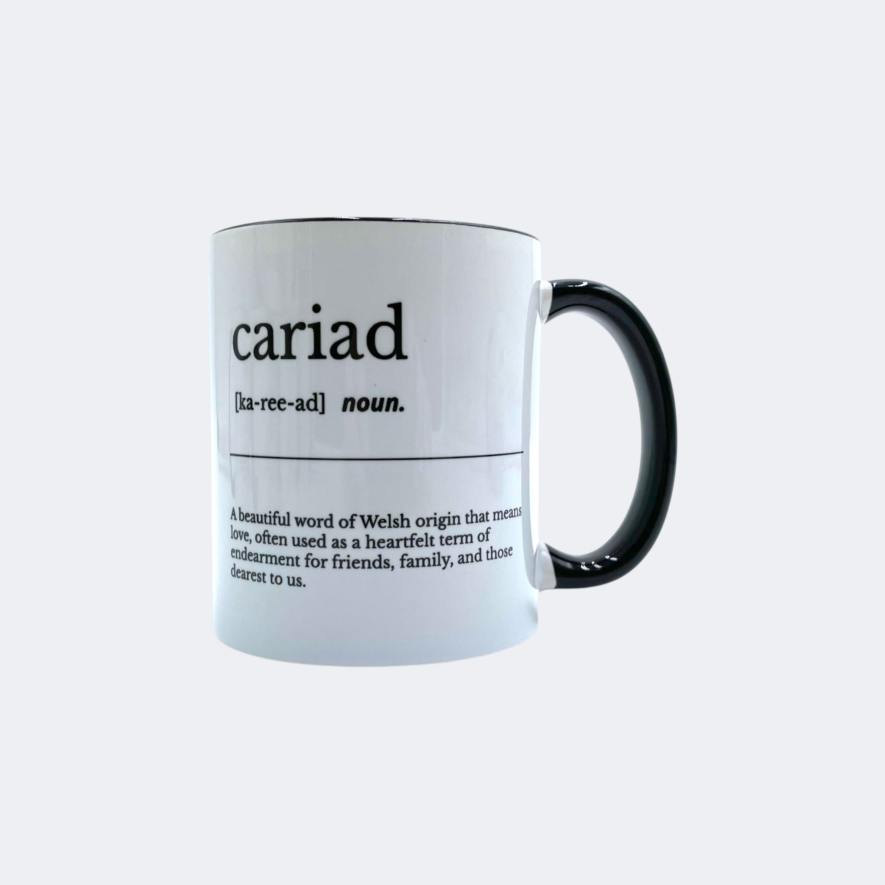 Cariad - Noun Descriptive Mug