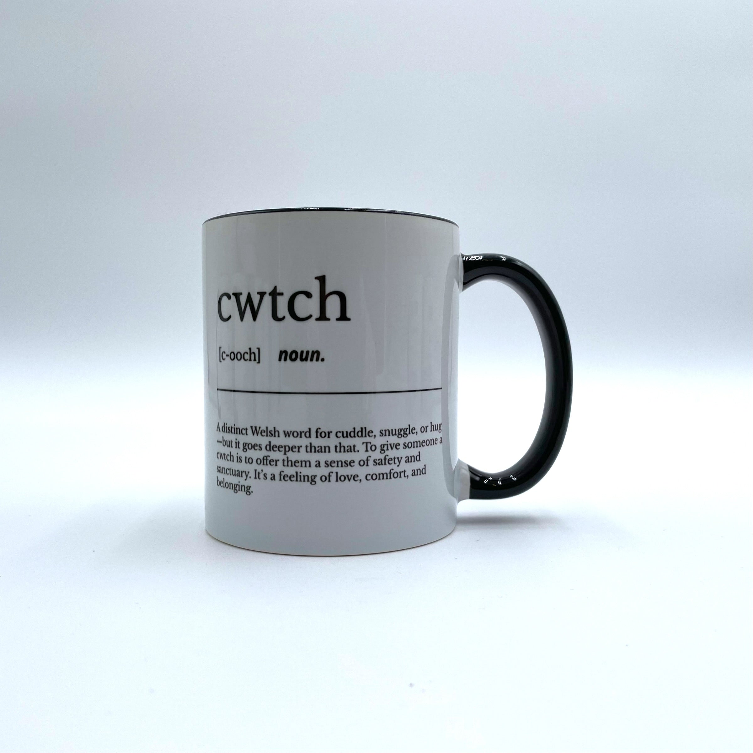 Cwtch - Noun Descriptive Mug