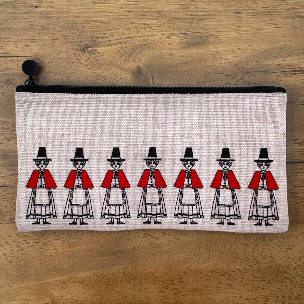 Welsh Lady Purse - Woman's Long Wallet with Traditional Welsh Design