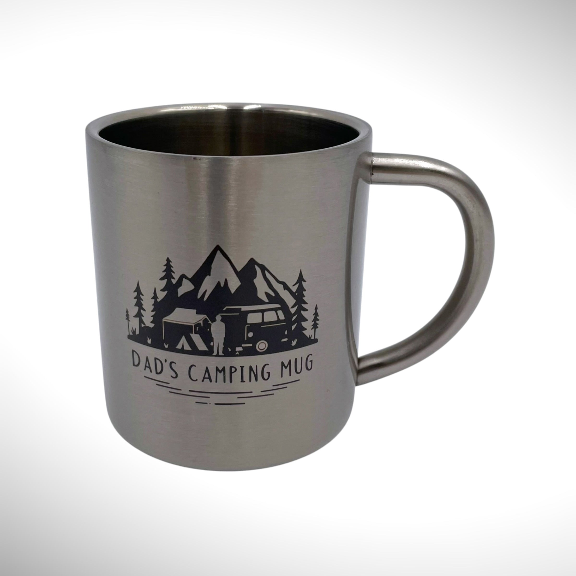 Dad's Camping Stainless Steel Mug