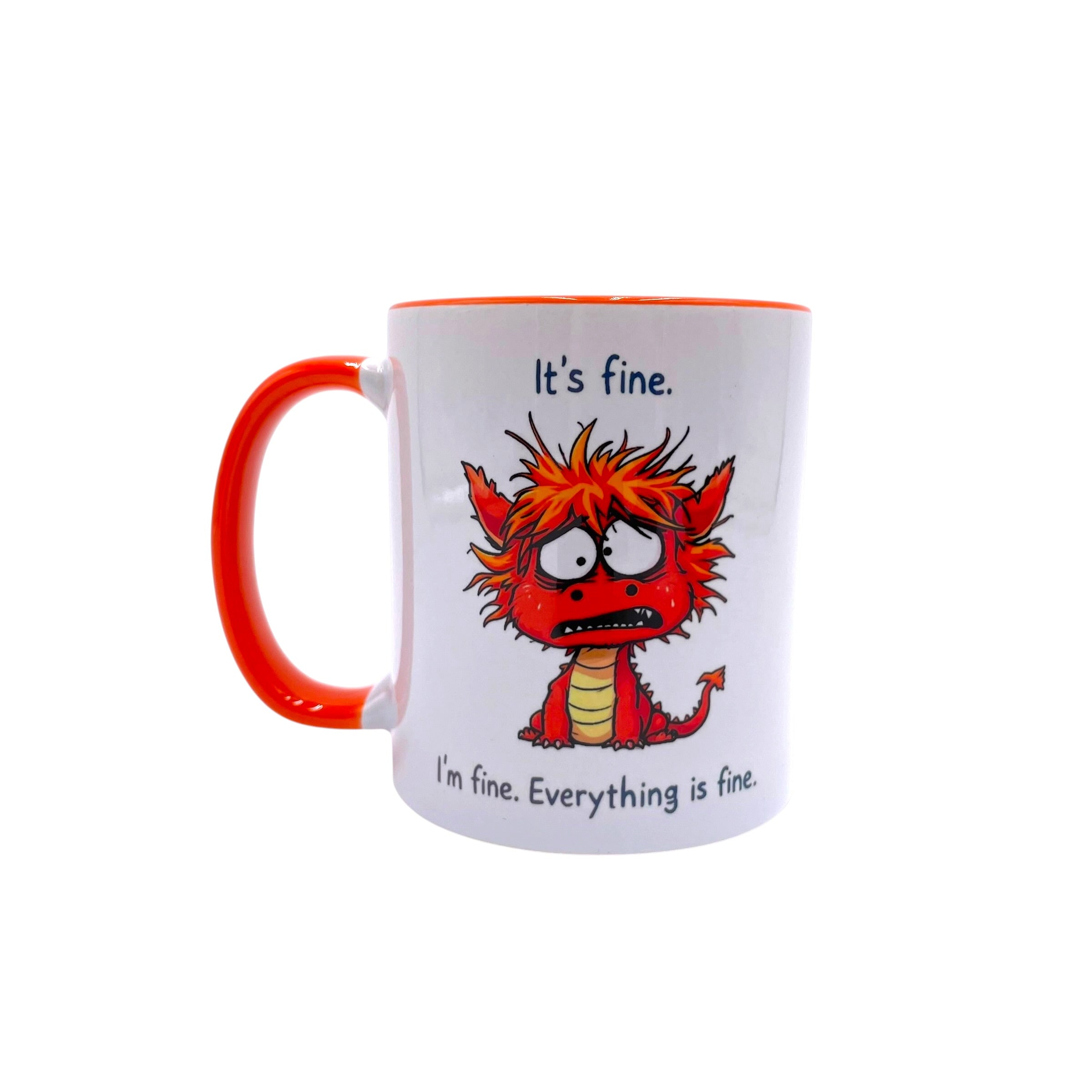 It's fine, I'm fine. Everything is fine! - Funny Welsh Mug