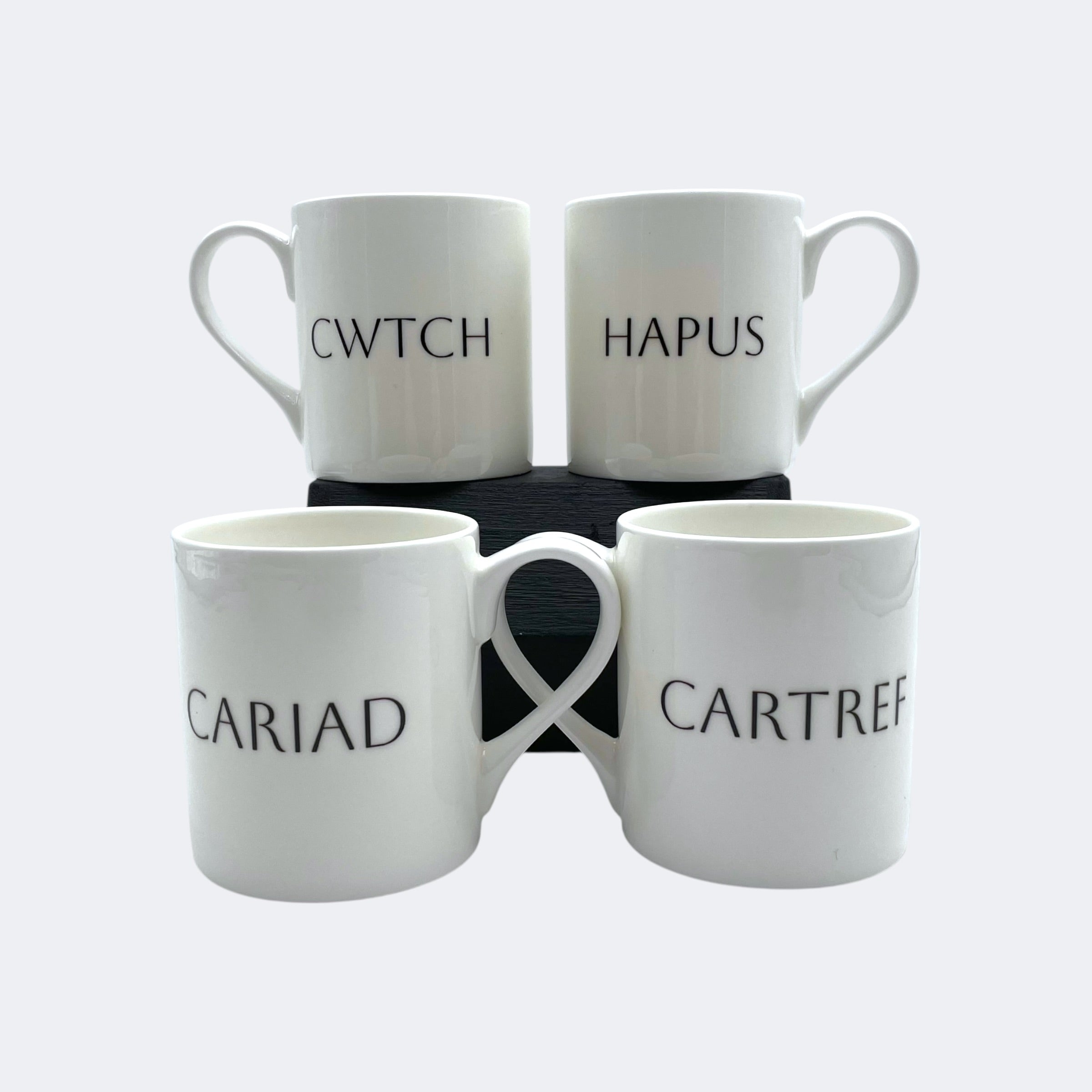 The Love Noun Bone China Mug Set