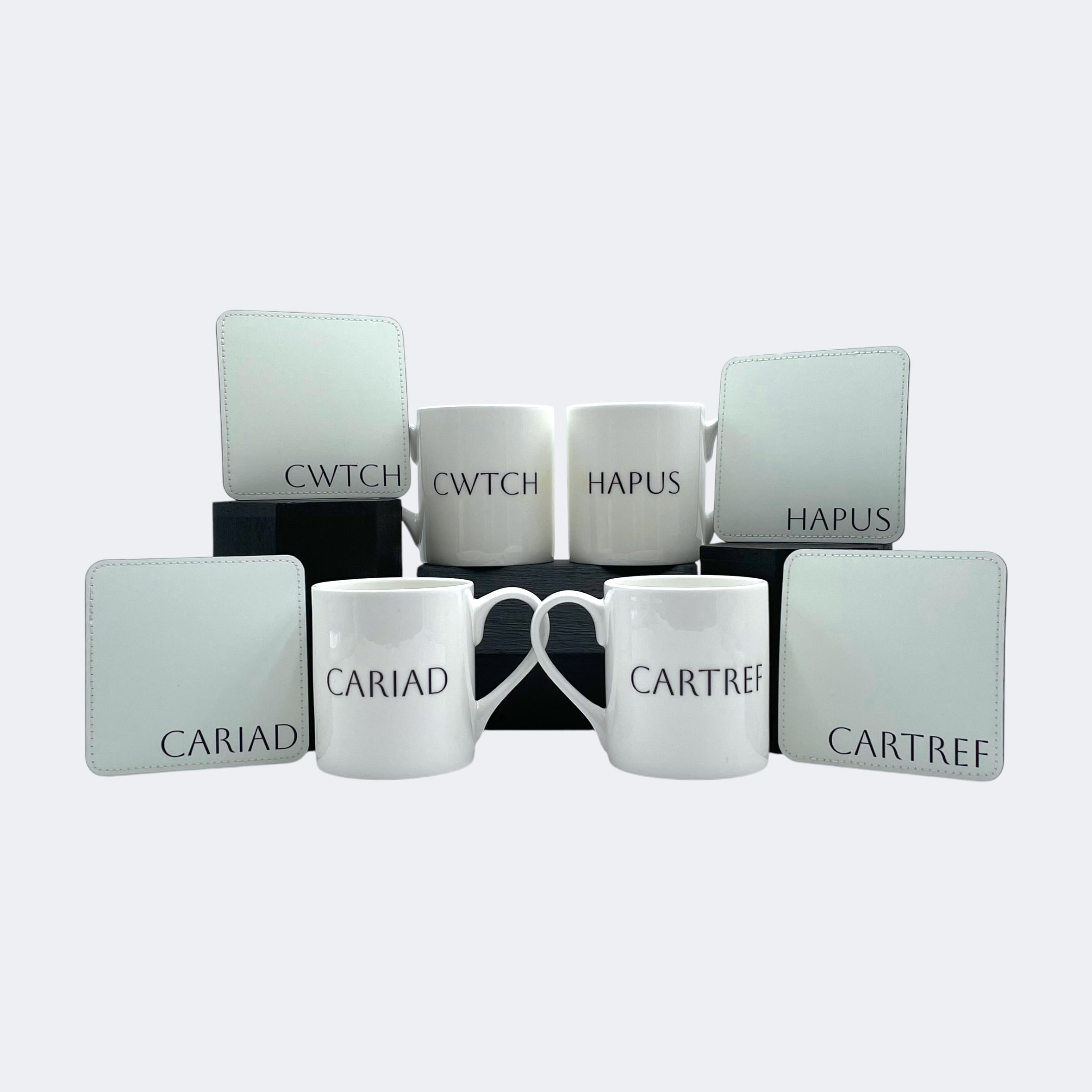 The Love Noun Bone China Mug and Coaster Set