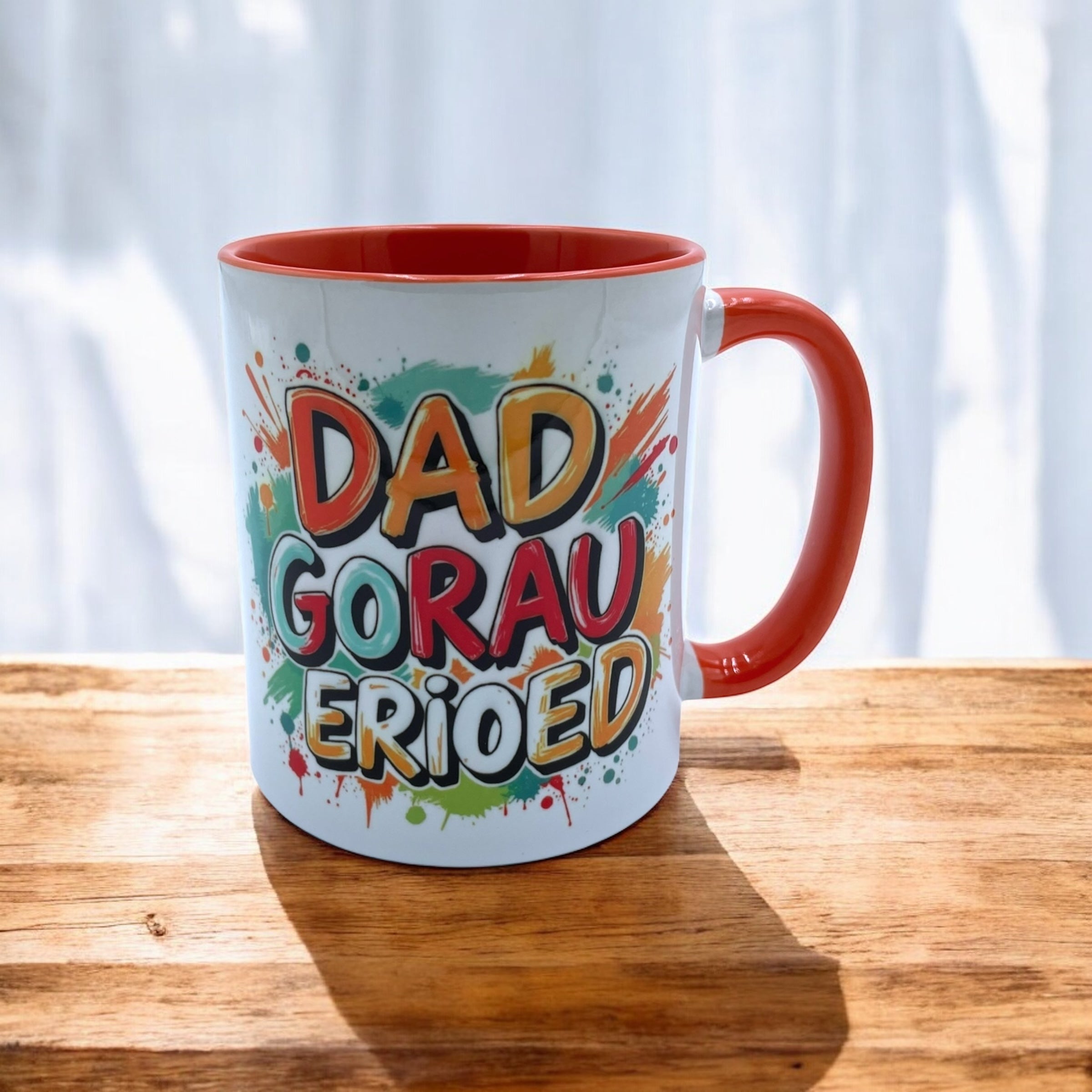 Dad Gorau Erioed - Orange Mug