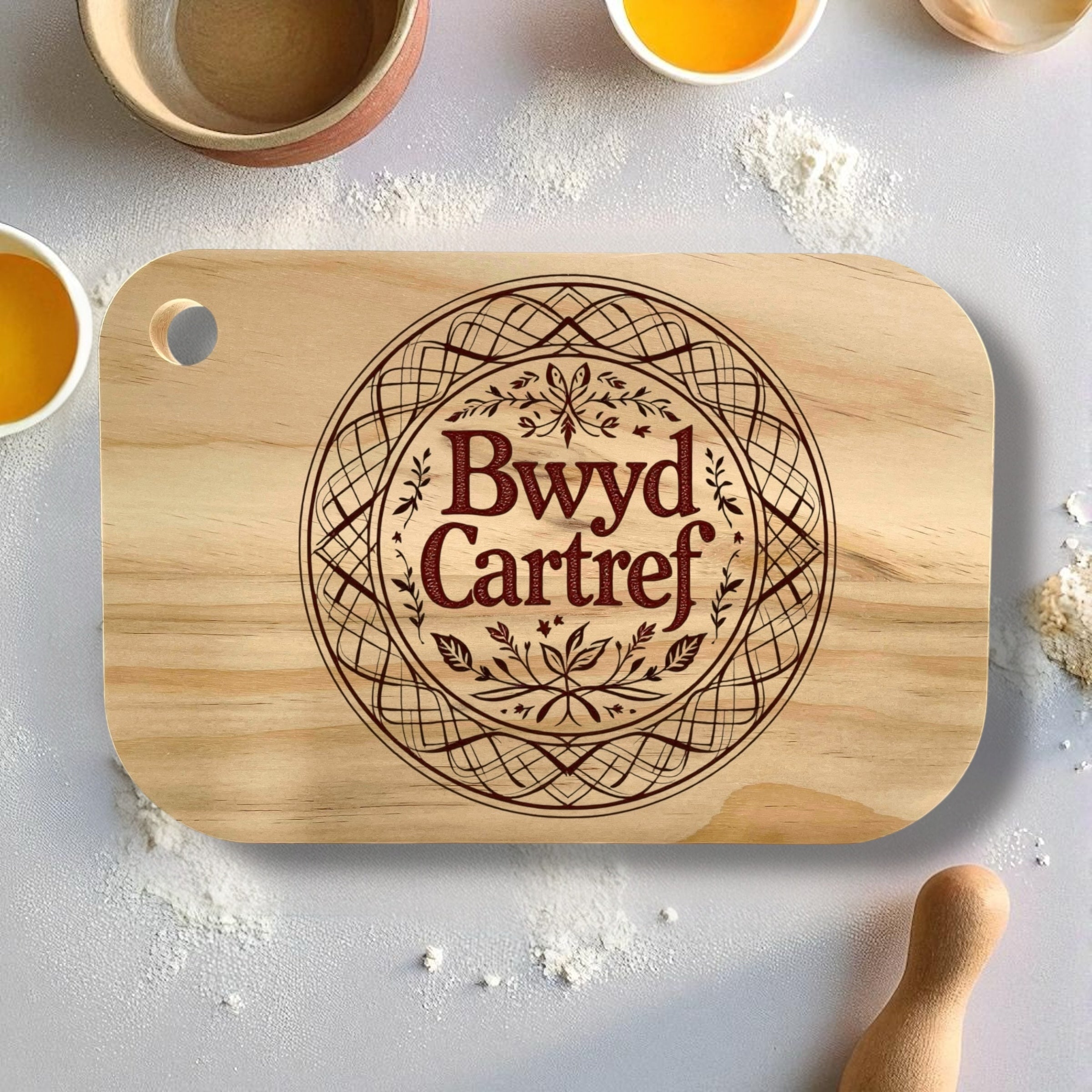 Bwyd Cartref Chopping Board