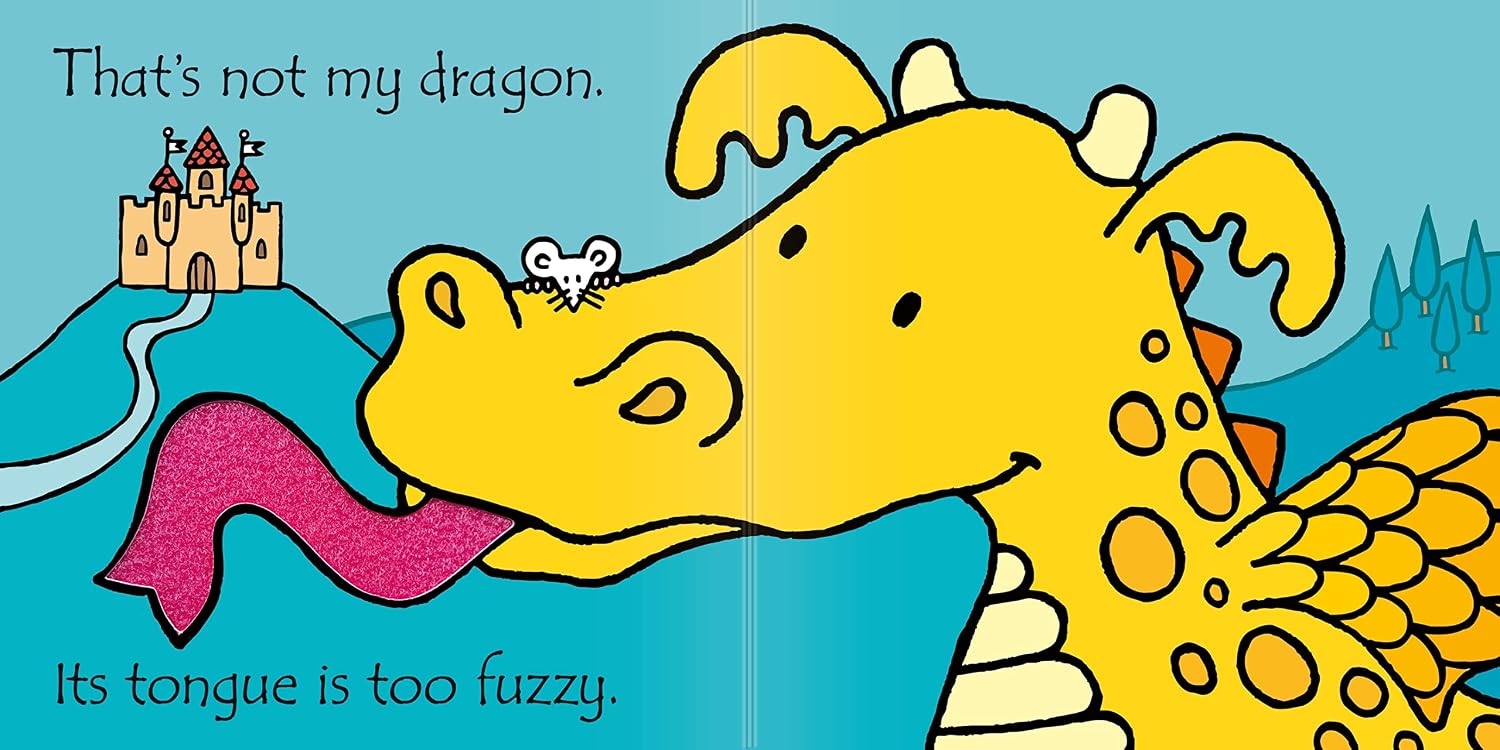 Llyfr - Nid Fy Ndraig i Yw Honno... Mae Ei Chlustiau'n Rhy Dyn - Clawr Caled