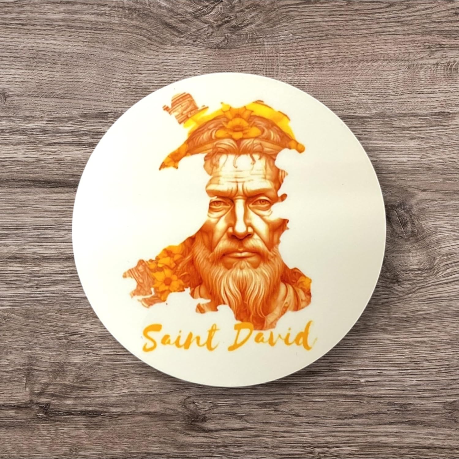 Saint David - The Patron Saint Of Wales Coaster