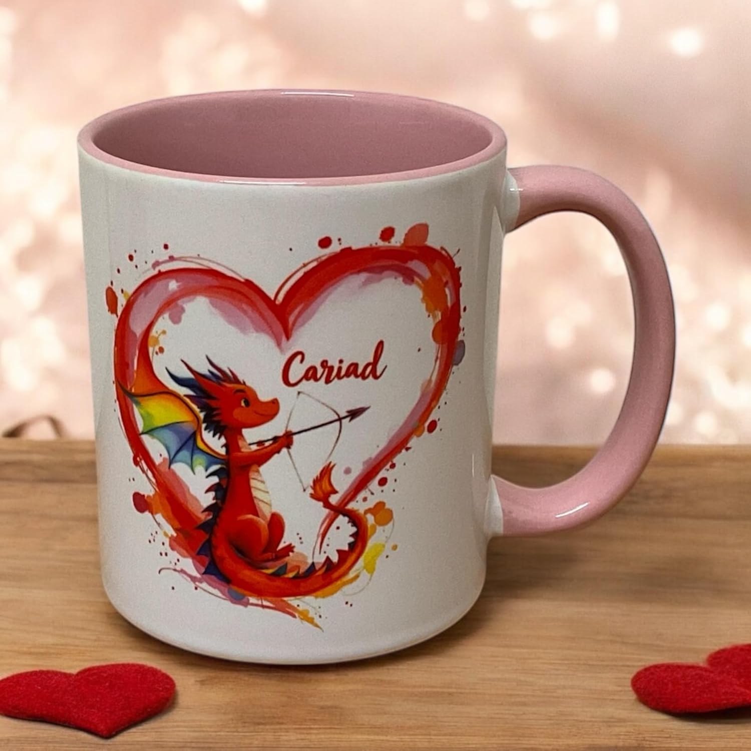 Cariad - The Cupid Dragon Mug