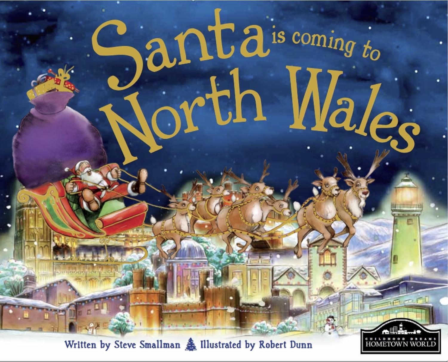 Book - Santa is Coming to North Wales - Hardback