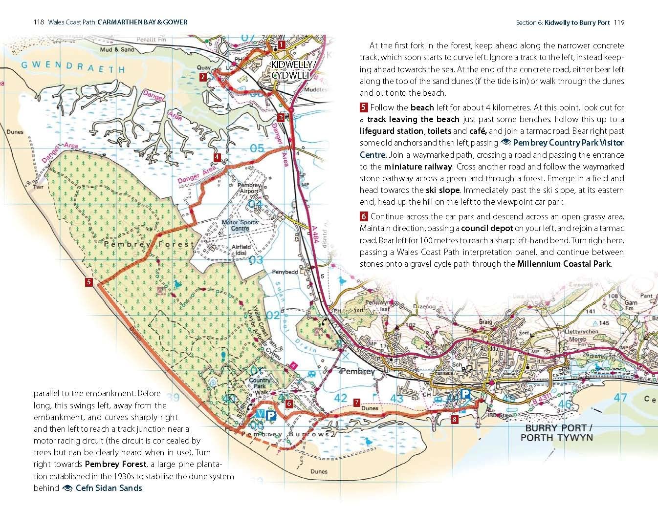 Archebwch - Bae Caerfyrddin a Gŵyr: Dinbych-y-pysgod i Abertawe, Tywysydd Swyddogol - Clawr Caled