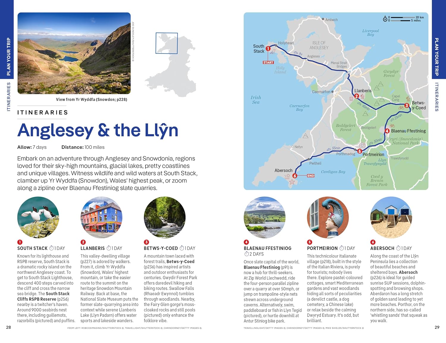 Llyfr - Lonely Planet: Cymru - Clawr Meddal