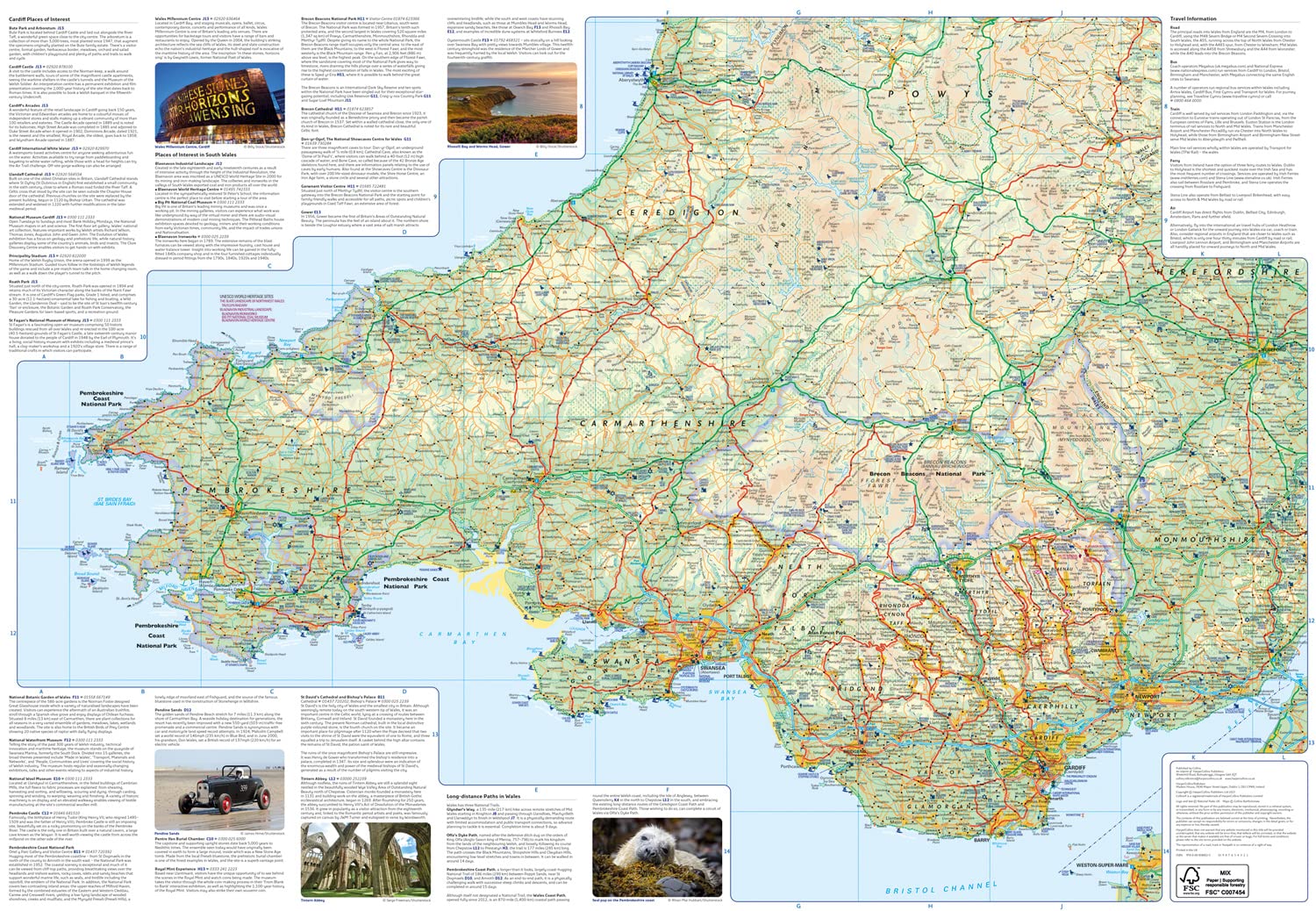 Map - Y Ffordd Berffaith i Archwilio Map Poced Cymru