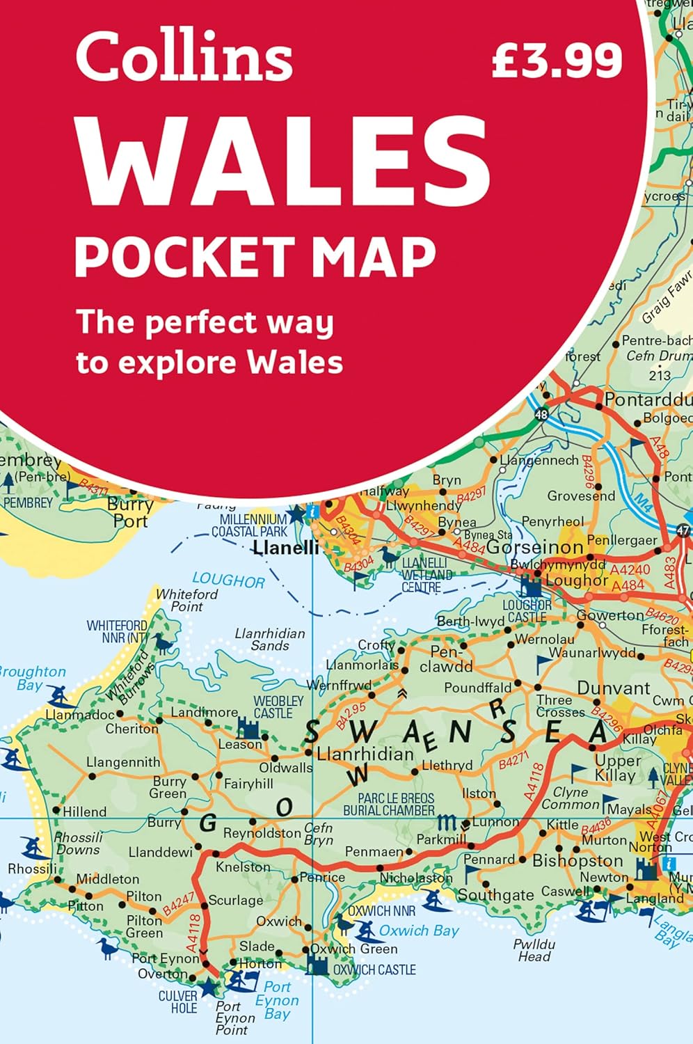 Map - Y Ffordd Berffaith i Archwilio Map Poced Cymru