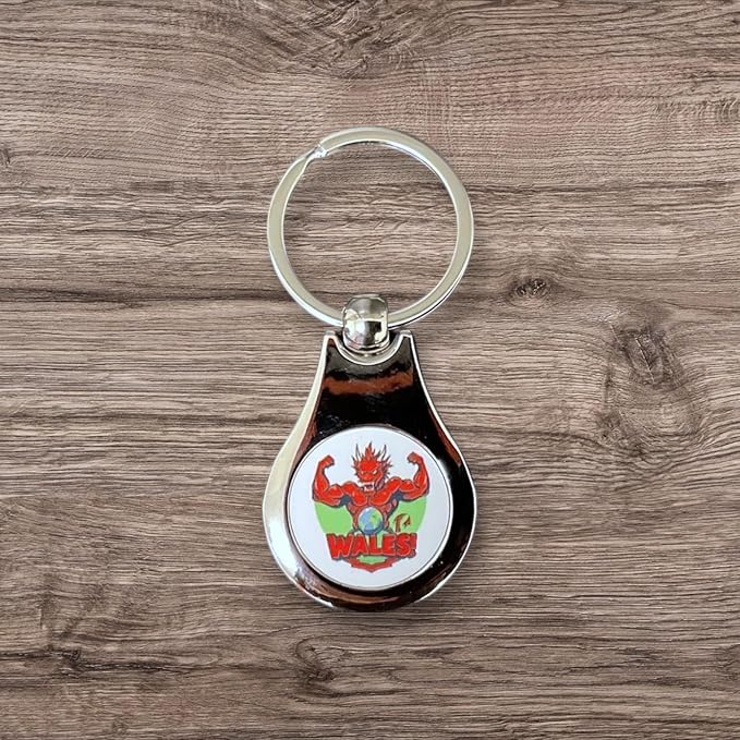 Dragon Strength - Wales Rugby Nations Key Ring