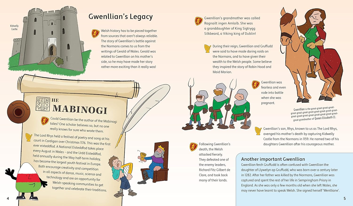 Llyfr - 10 Stori o Hanes Cymru (Y Dylai Pawb Ei Wybod) - Clawr Caled